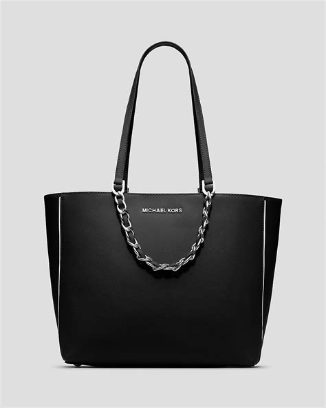 michael kors specchio large tote|michael michael kors harper specchio large ew tote black.